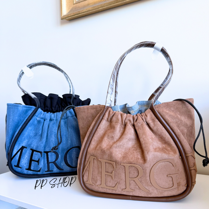 Merge Bag Medium in Rusty Brown