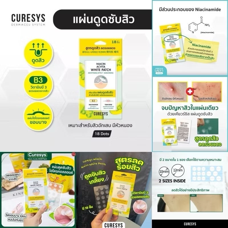 CURESYS Acne Patch Duo – Targeted Spot Care