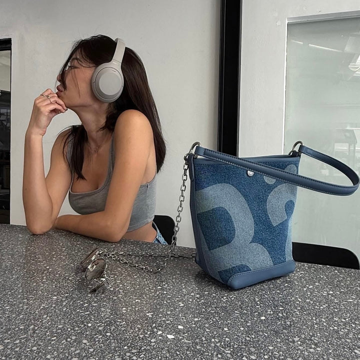 Rally The Bag Mini Denim