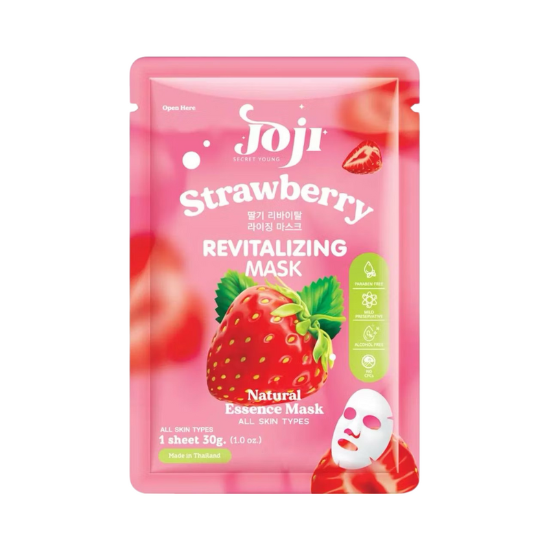Joji Natural Essence Mask / Strawberry Revitalizing