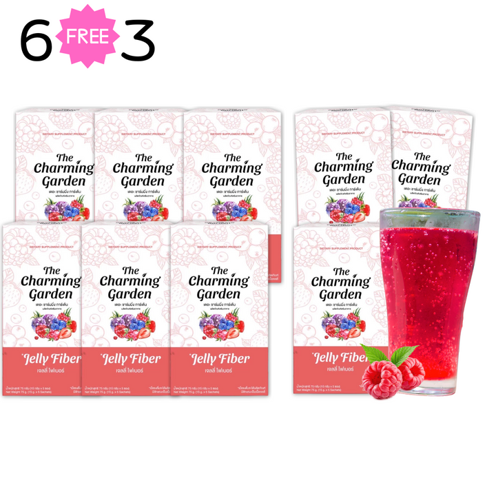 The Charming Garden Jelly Fiber / 6 FREE 3