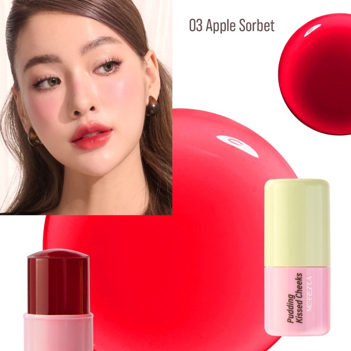 Merrezca Pudding Kissed Cheeks Blush Stick