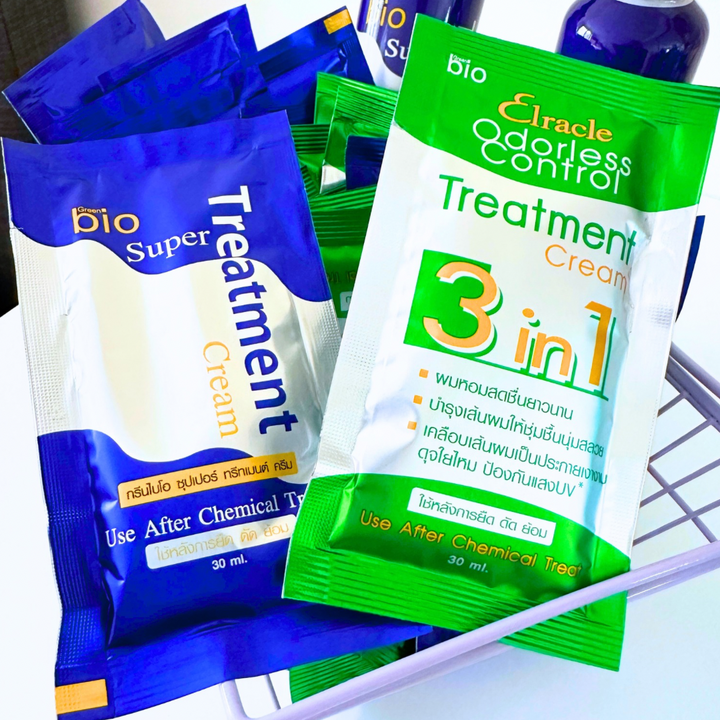 Green Bio Super Treatment hair care/ Green Bio Elracle Odorless Treatment