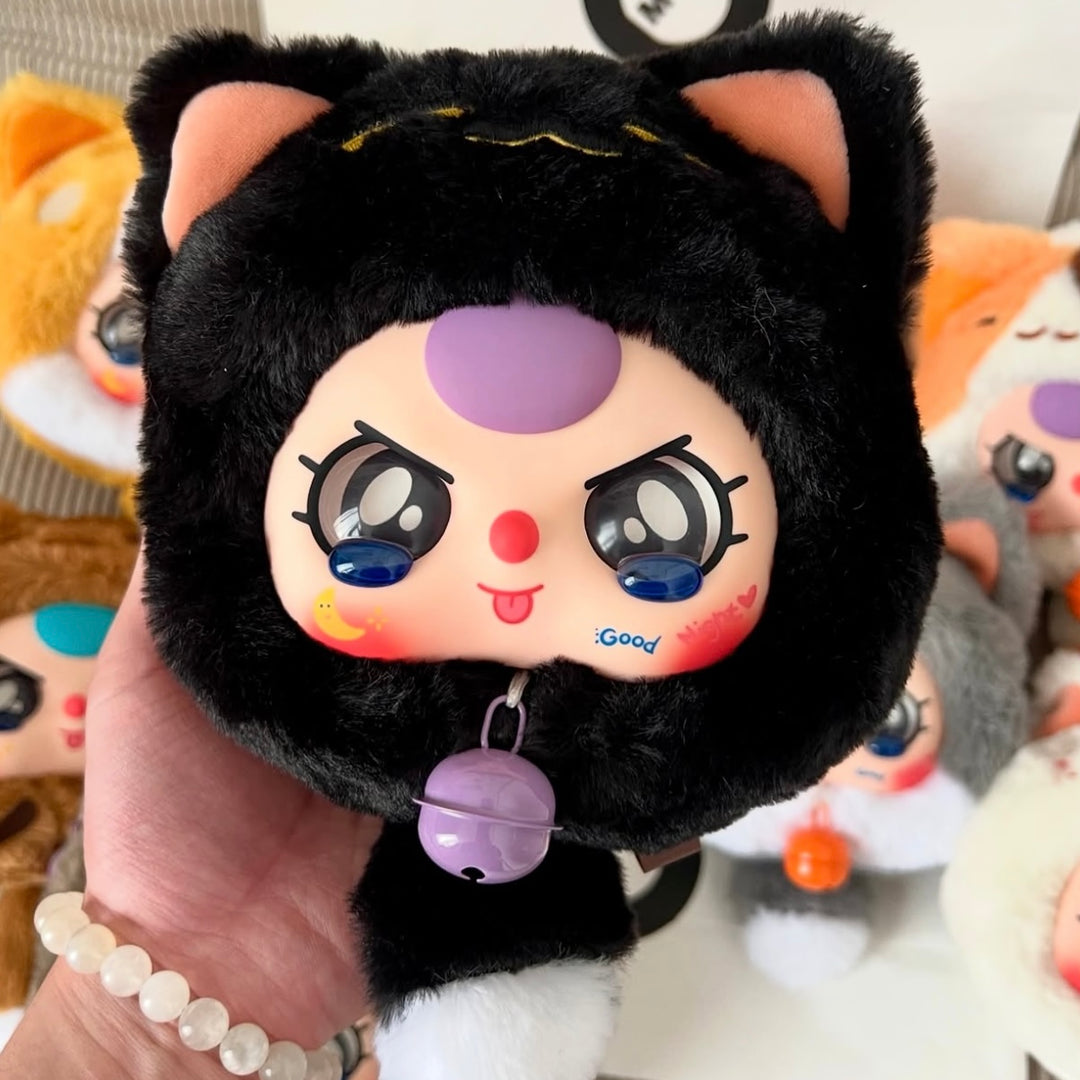 Baby Three Lucky Cat Zipper Bag Blindbox
