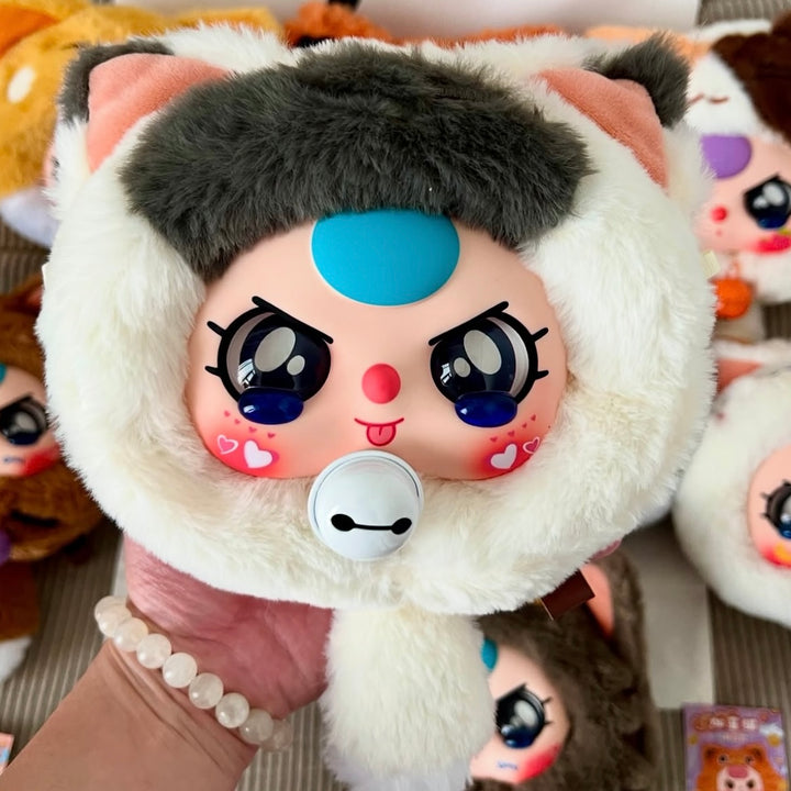 Baby Three Lucky Cat Zipper Bag Blindbox