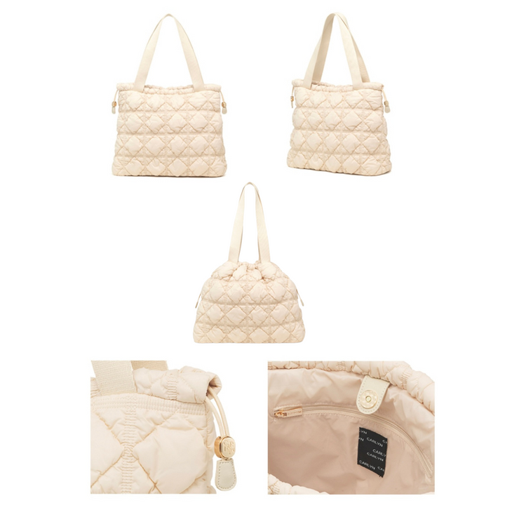 Carlyn Weekender in Ivory