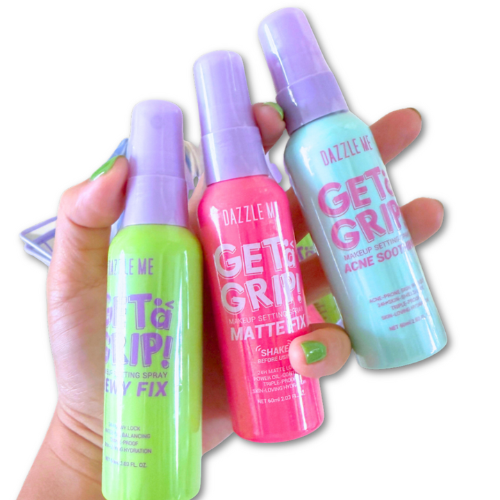 Dazzle Me Get A Grip Makeup Setting Spray 60ml (Dewy Fix/Matte Fix)