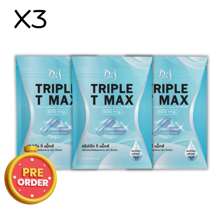 "PREORDER" TRIPLE T MAX – Dietary Supplement / 3 Sachets