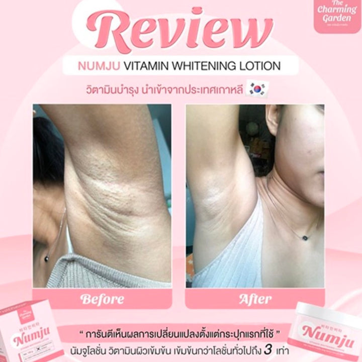 Numju Whitening Lotion/ Numju White Booster Cream