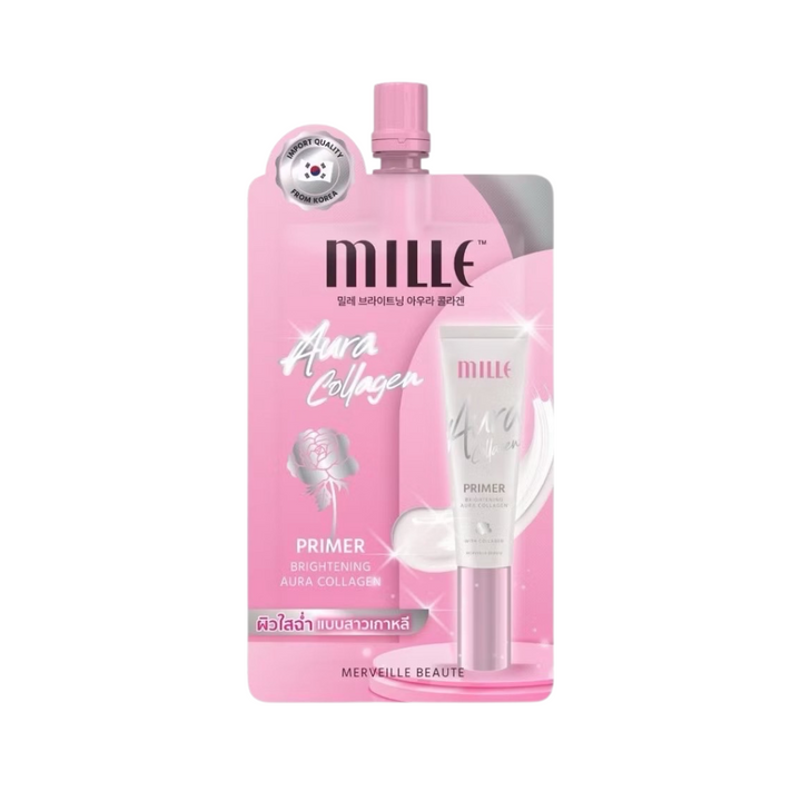 Mille Brightening Aura Collagen Primer / 1 Sachet