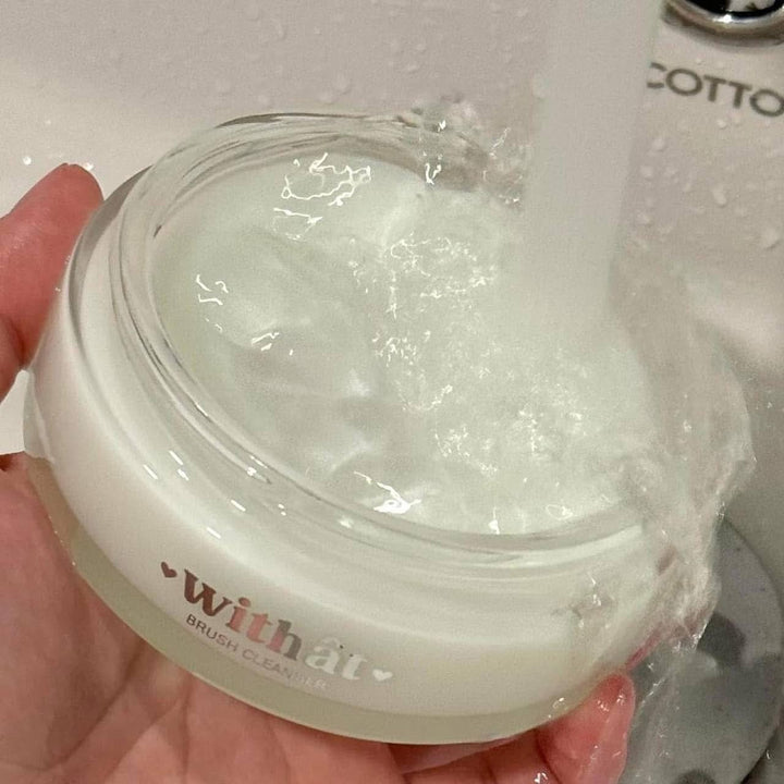 Withat Brush Cleanser Care & Clear Makeup brush soap
