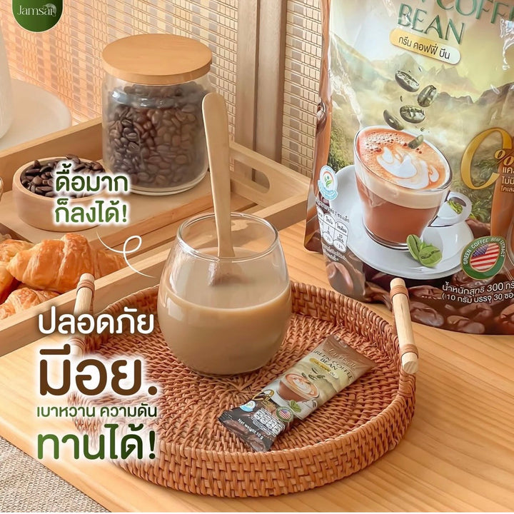 Jamsai Green Bean Coffee 3in1 Weight Control