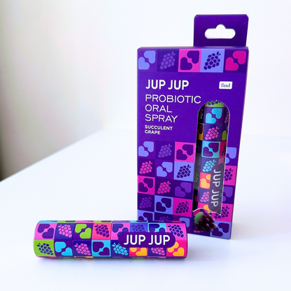 JUP JUP Probiotic Oral Spray 8ml (Vitality Peach/Succulent Grape/Green Apple)
