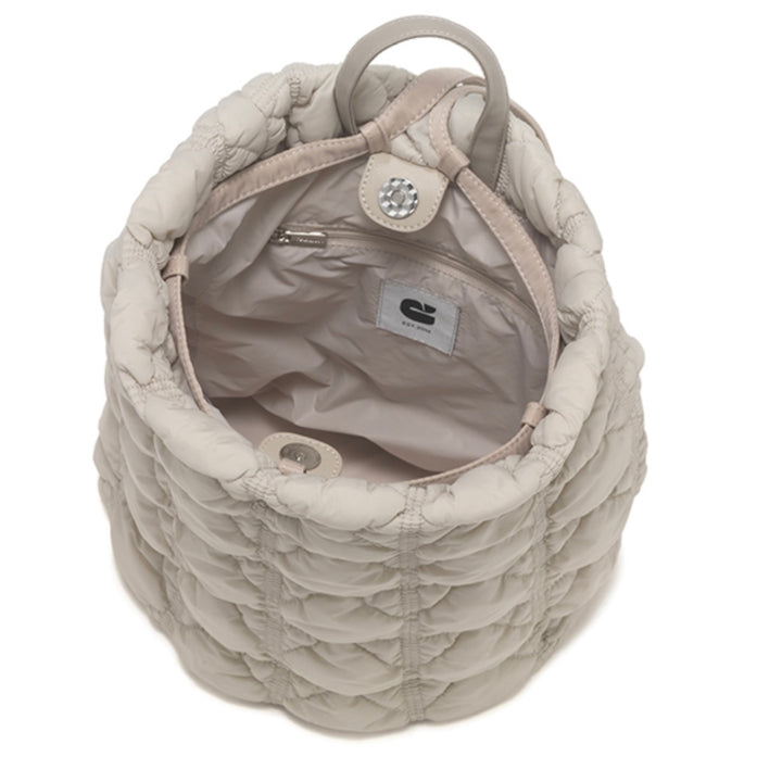 Carlyn Clover Backpack in Spring Gray