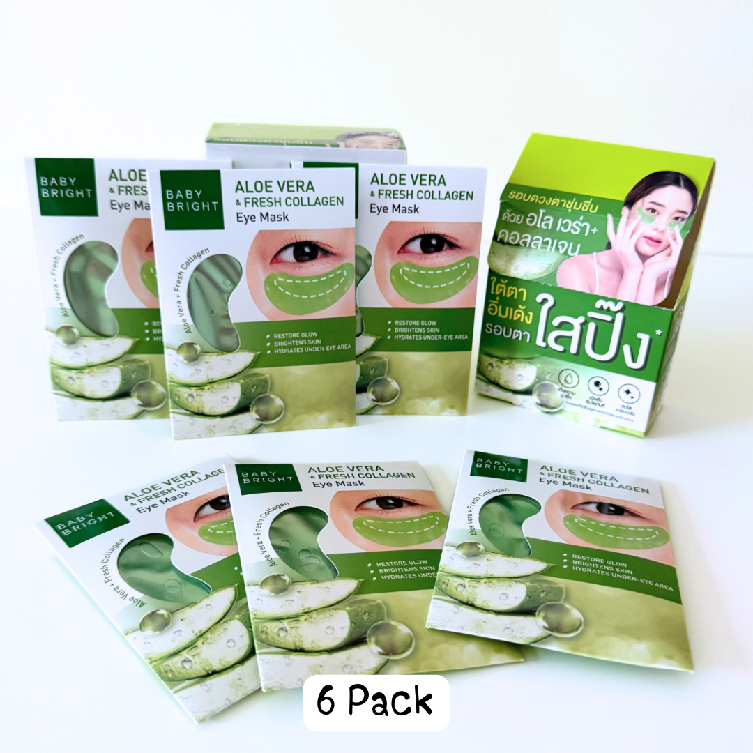 Baby Bright Eye Mask Aloe Vera&FreshCollagen/ Tomato & Gluta Eye Mask