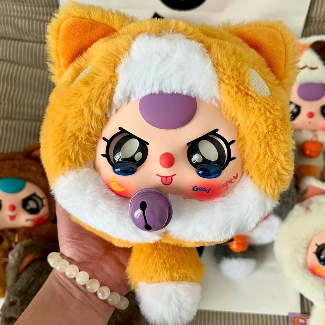 Baby Three Lucky Cat Zipper Bag Blindbox