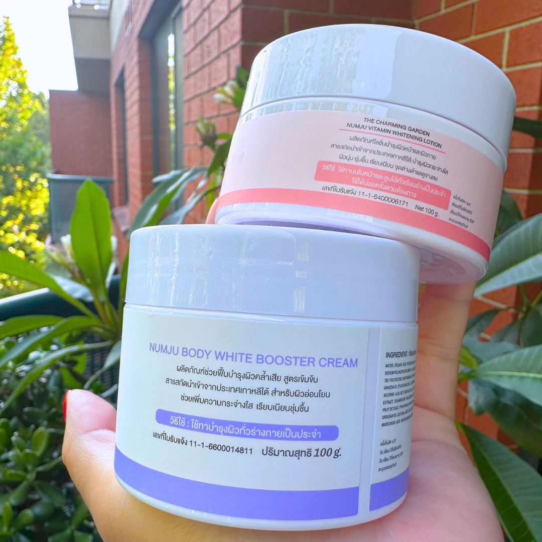 Numju Whitening Lotion/ Numju White Booster Cream