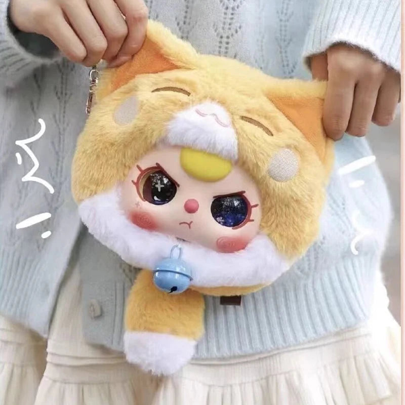 Baby Three Lucky Cat Zipper Bag Blindbox