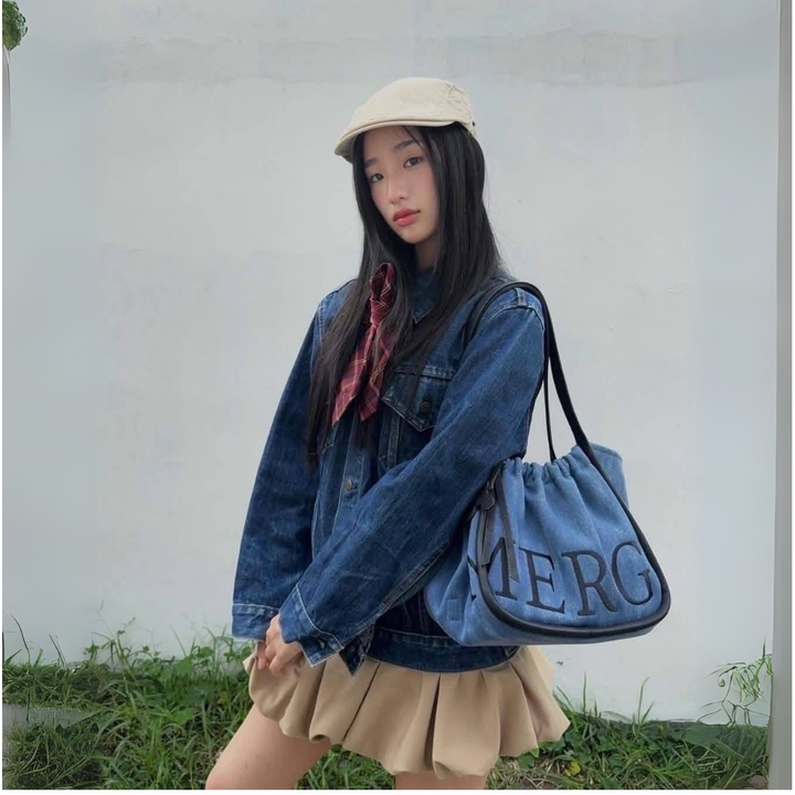 Merge Bag Medium in Smoky Denim