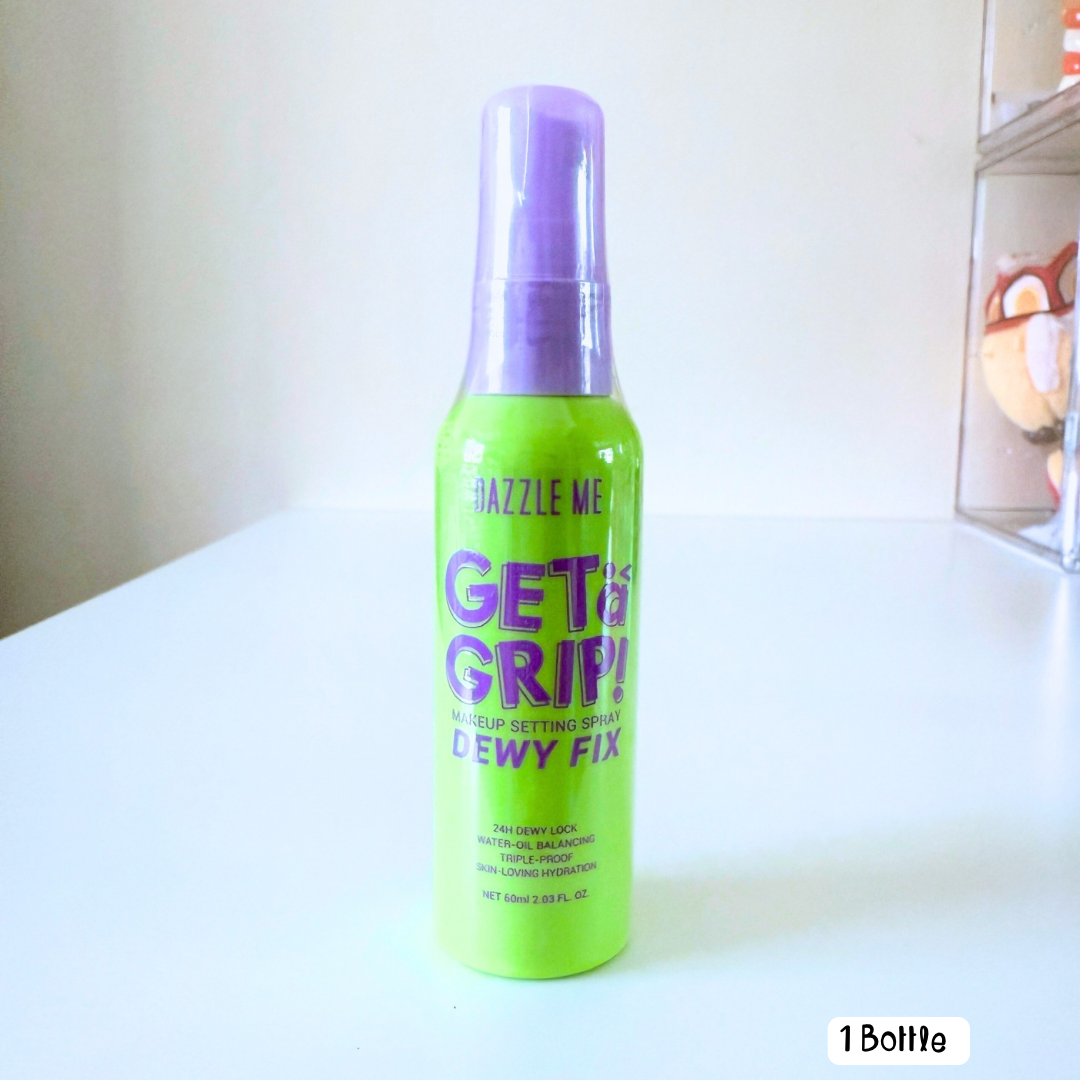 Dazzle Me Get A Grip Makeup Setting Spray 60ml (Dewy Fix/Matte Fix)