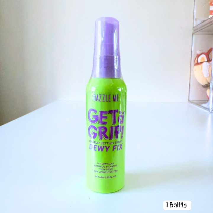 Dazzle Me Get A Grip Makeup Setting Spray 60ml (Dewy Fix/Matte Fix)