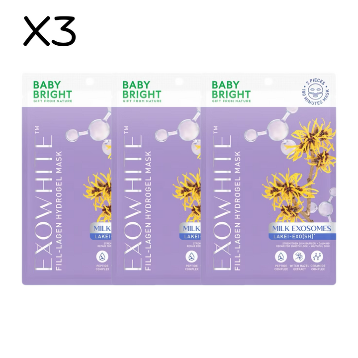 Baby Bright Hydrogel Mask EXOWHITE™ / 3 PACKS