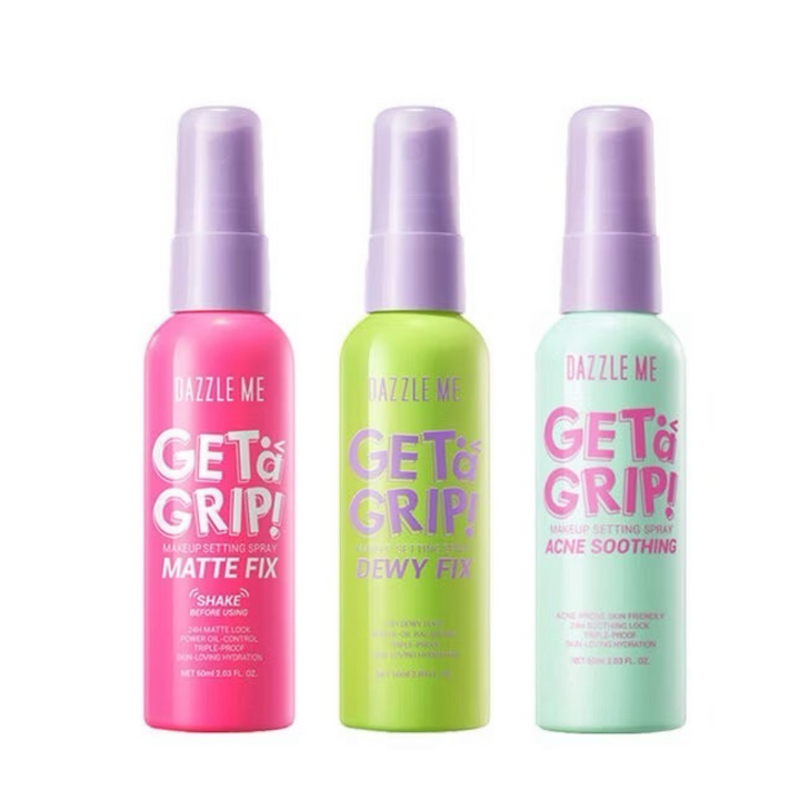 Dazzle Me Get A Grip Makeup Setting Spray