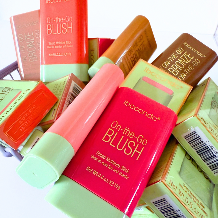 Ibcccndc บลัชออน เนื้อครีม เกลี่ยง่าย เม็ดสีชัด