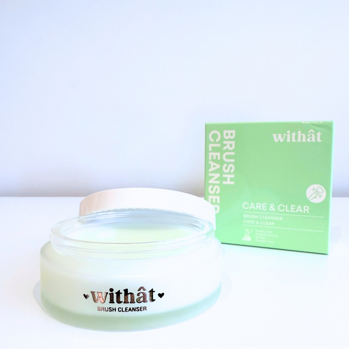 Withat Brush Cleanser Care & Clear Makeup brush soap