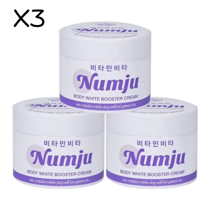NUMJU Body White Booster Cream / 3 PCS