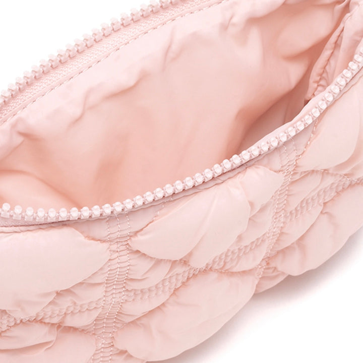 Carlyn Soft Pouch in Pale Pink