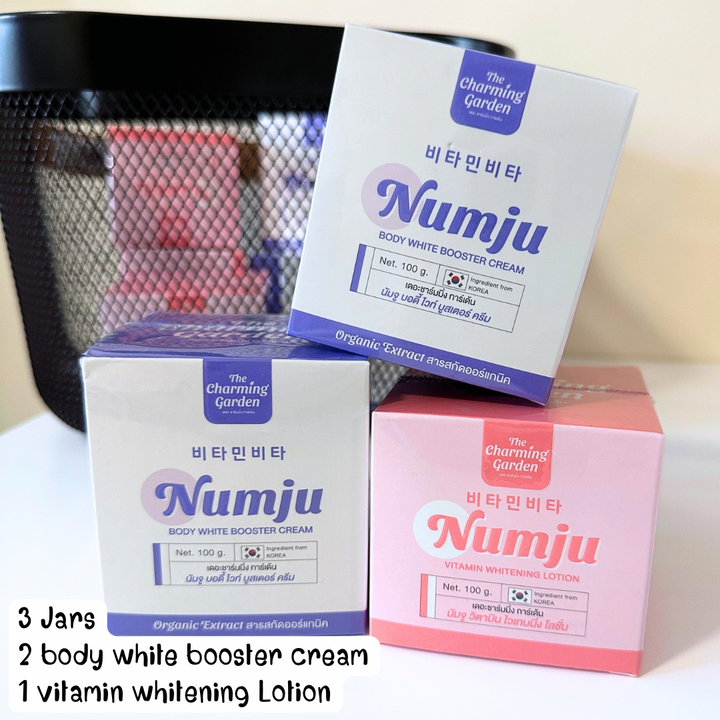 Numju Whitening Lotion/ Numju White Booster Cream