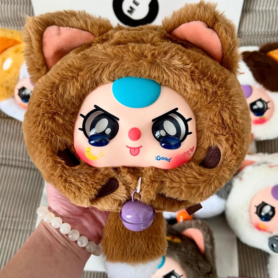 Baby Three Lucky Cat Zipper Bag Blindbox