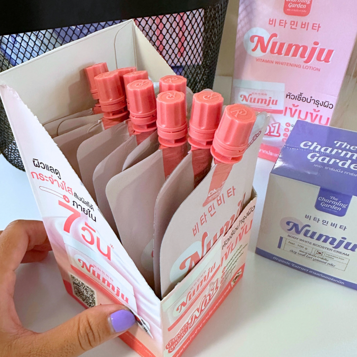 Numju Whitening Lotion/ Numju White Booster Cream