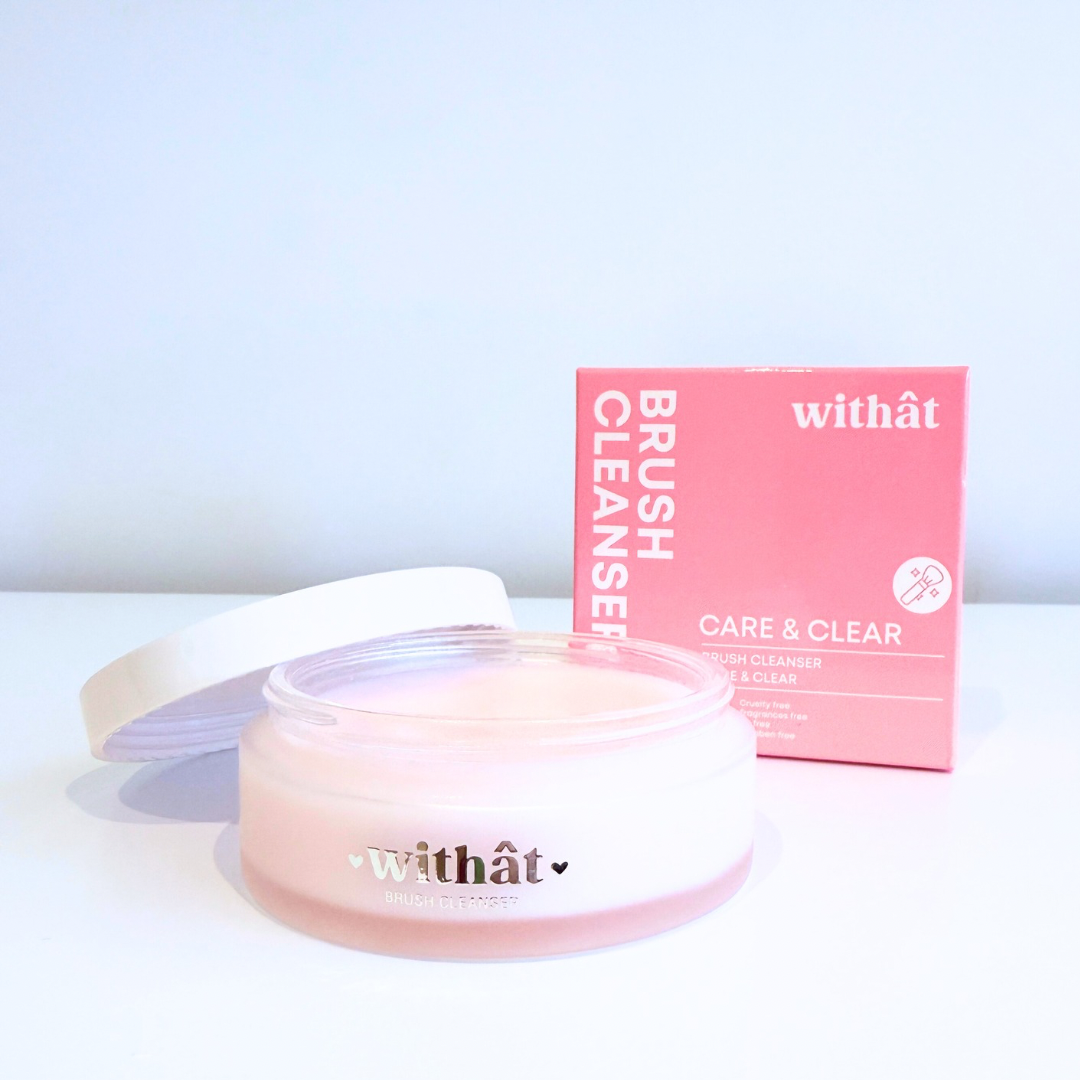 Withat Brush Cleanser Care & Clear Makeup brush soap