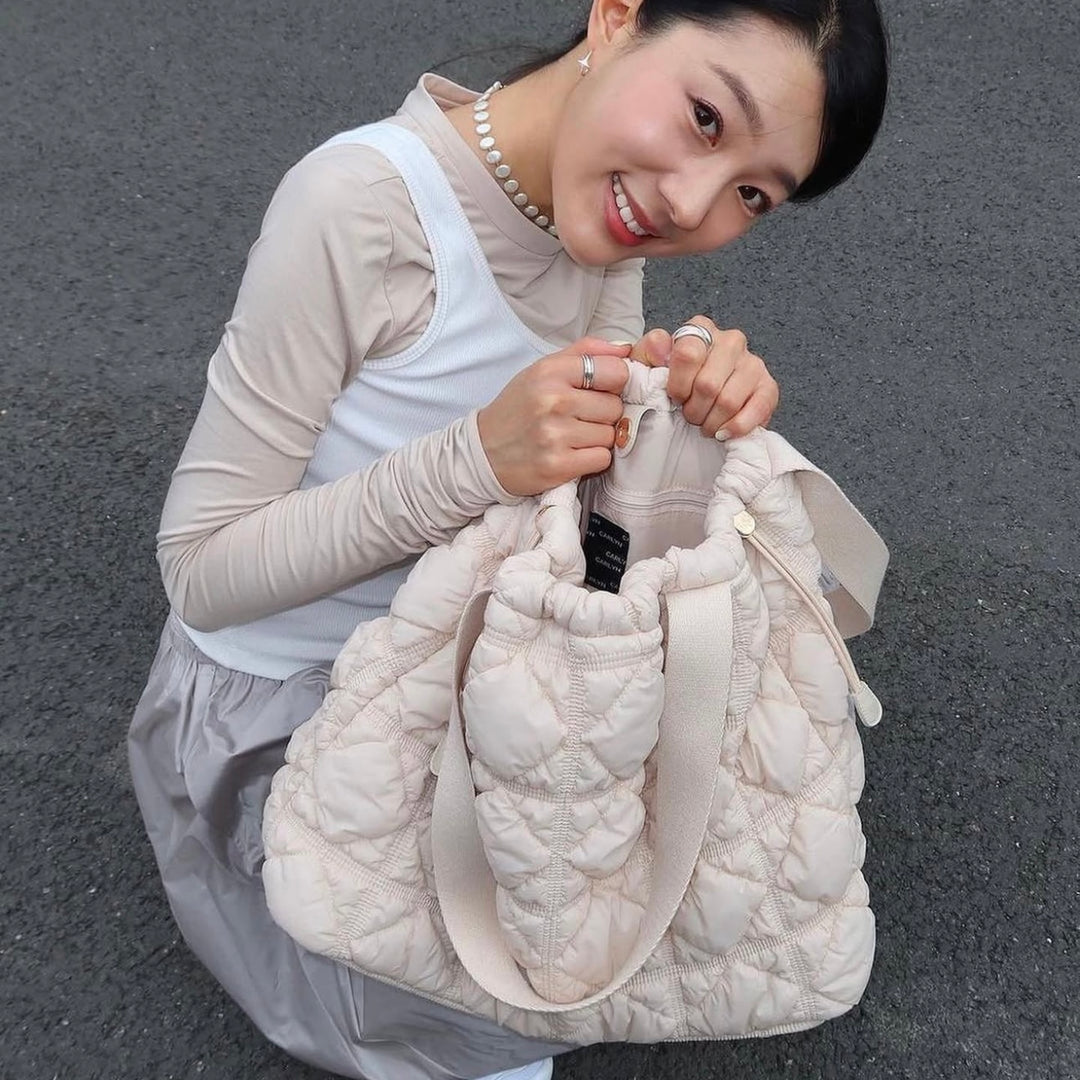Carlyn Weekender in Ivory