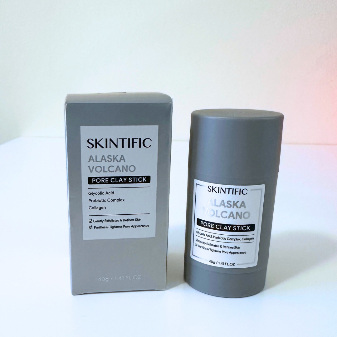 SKINTIFIC MUGWORT/ VOLCANO/ NIACINAMIDE CLAY STICK 40g