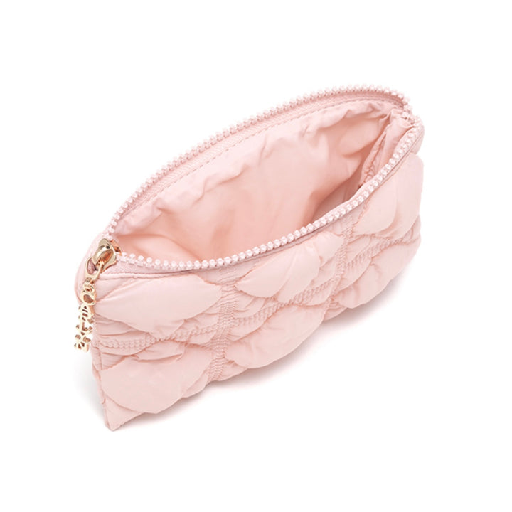 Carlyn Soft Pouch in Pale Pink