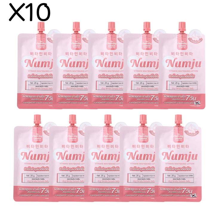 NUMJU Vitamin Whitening Lotion / 10 Sachets