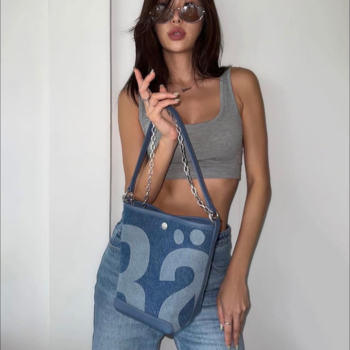 Rally The Bag Mini Denim