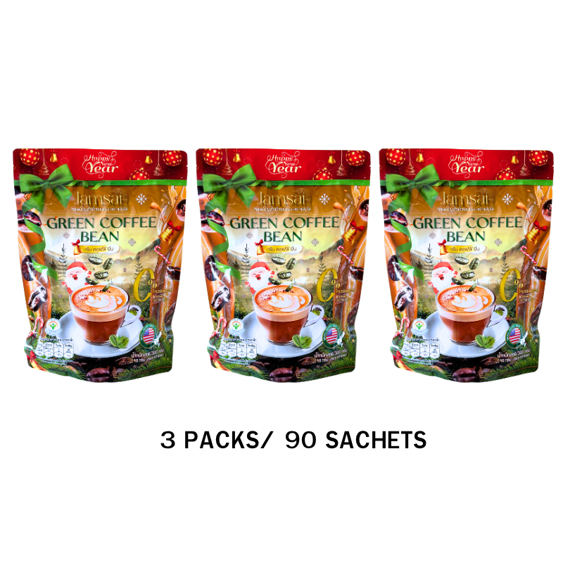Jamsai Green Bean Coffee 3in1 Weight Control