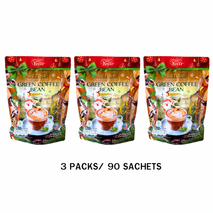Jamsai Green Bean Coffee 3in1 Weight Control