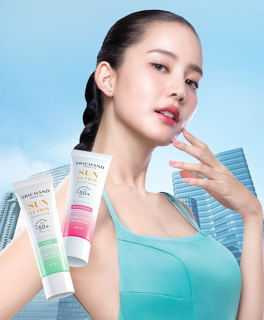 Special!! SRICHAND Skin Whitening Sunscreen & SRICHAND Acne Care Sunscreen