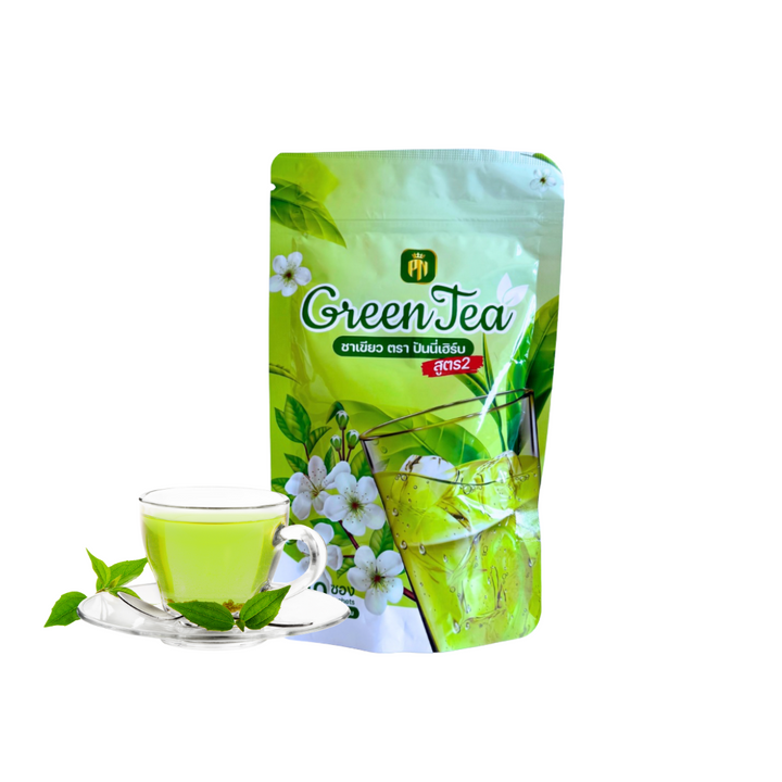 Green Tea ปันนี่เฮิร์บ ชาเขียวสูตร2 “ไม่ระบาย”