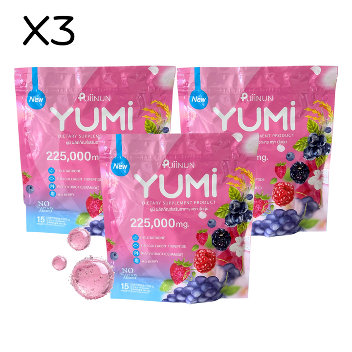PUINUN YUMI Glowing Skin / 3 PACKS