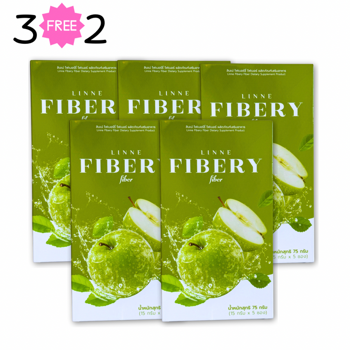 Linne Fibery Fiber Green Apple / 3 free 2