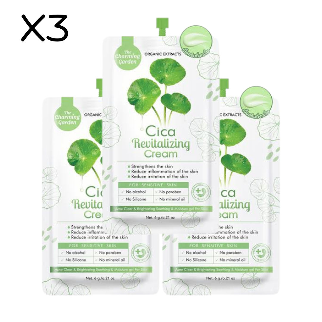 The Charming Garden Cica Revitalizing Cream / 3 Sachets