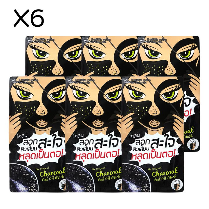 The Original Charcoal Peel Off Mask / 6 PCS
