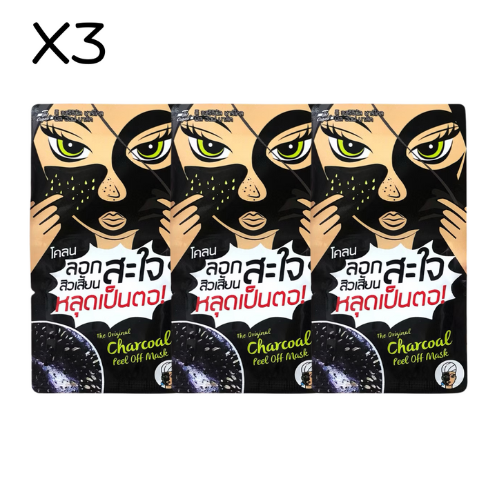 The Original Charcoal Peel Off Mask / 3 PCS