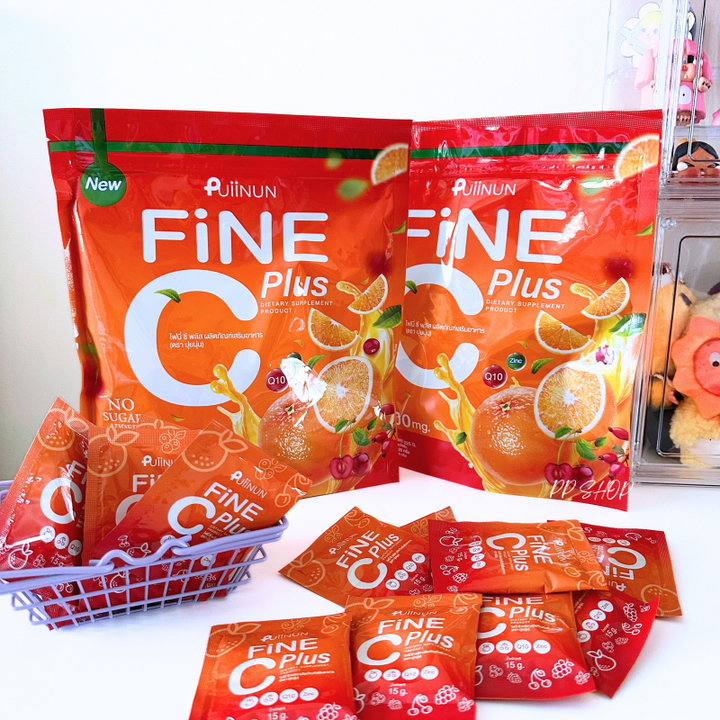 Puiinun Fine C Plus – ผิวฉ่ำในรูปแบบน้ำชง / 3 PACKS